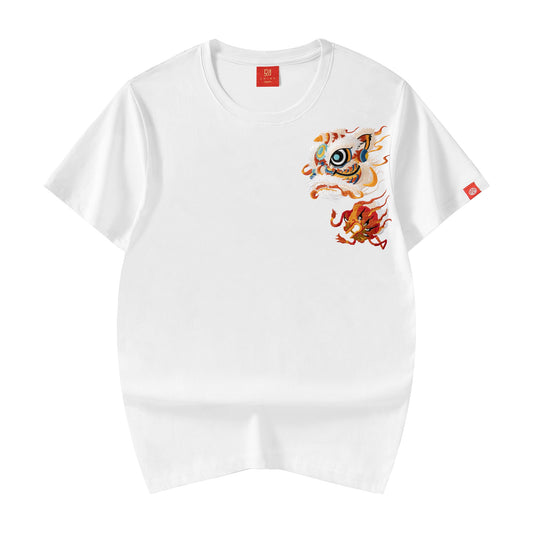 KH766 T-shirt brodé Lion