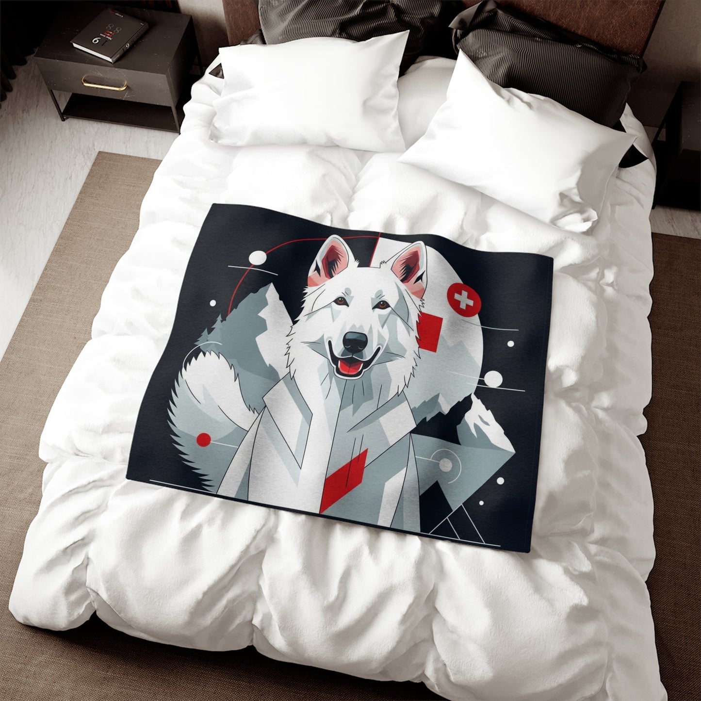 Sweatshirt Blanket – Plush Fleece Throw, 2 Size Options