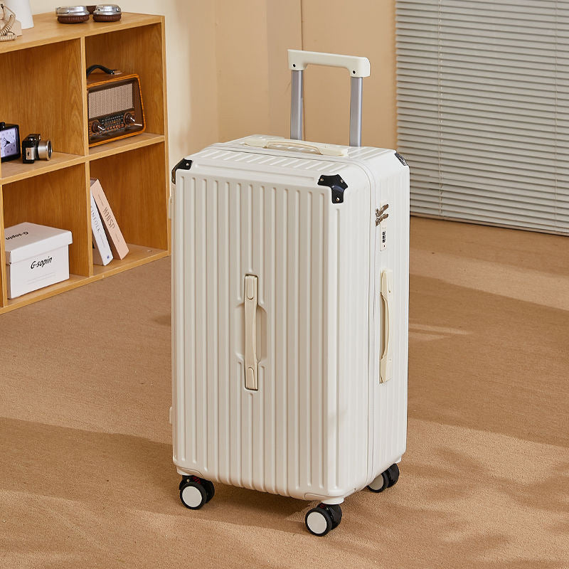 Luggage Large Capacity Student Trolley Case Thickened Strong Durable With Cornerite Password Suitcase
