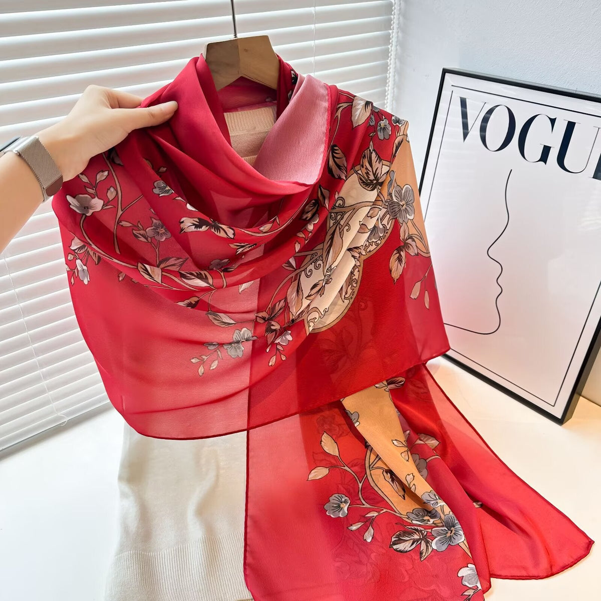 Silk Sun-protection Versatile Beach Scarf