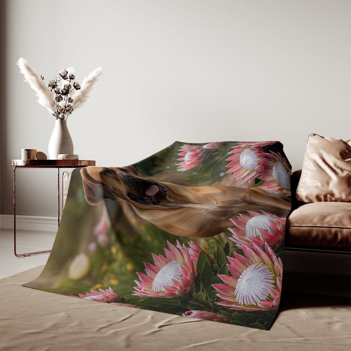 Sweatshirt Blanket – Plush Fleece Throw, 2 Size Options