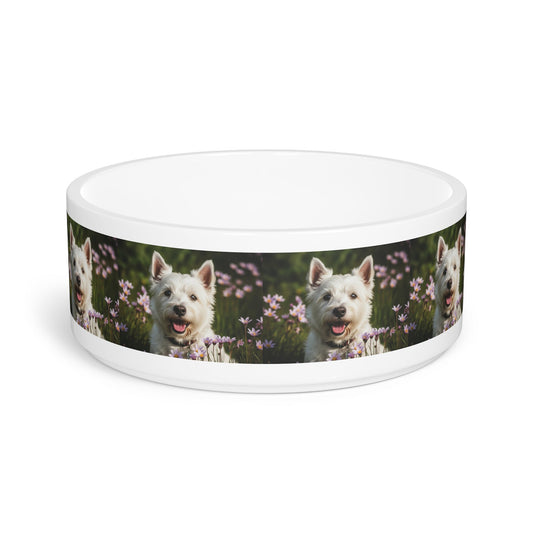 Ceramic Pet Bowl – 16 oz Dog Feeding Bowl
