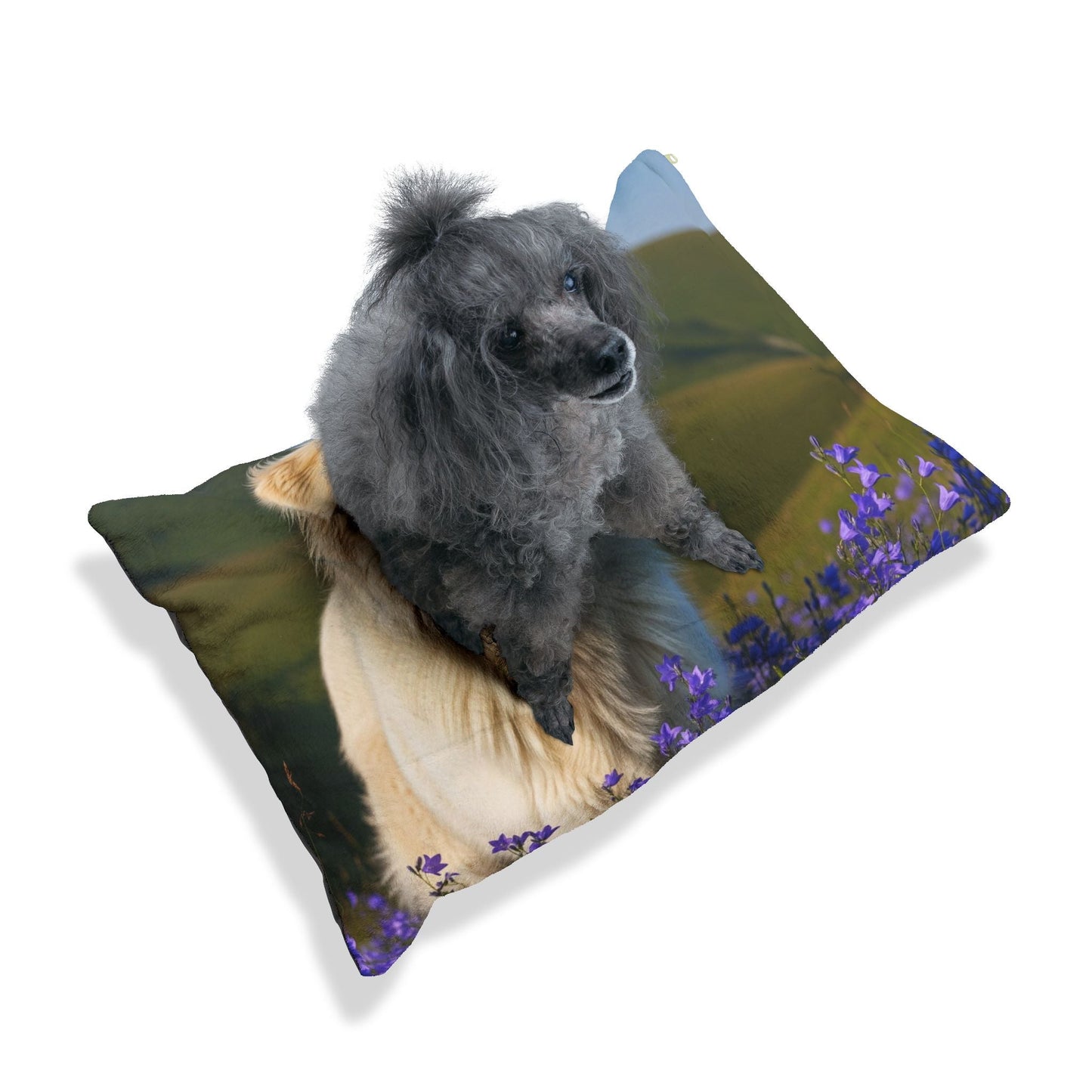 Haustierbett – Plüschhundebett, 3 Größenoptionen