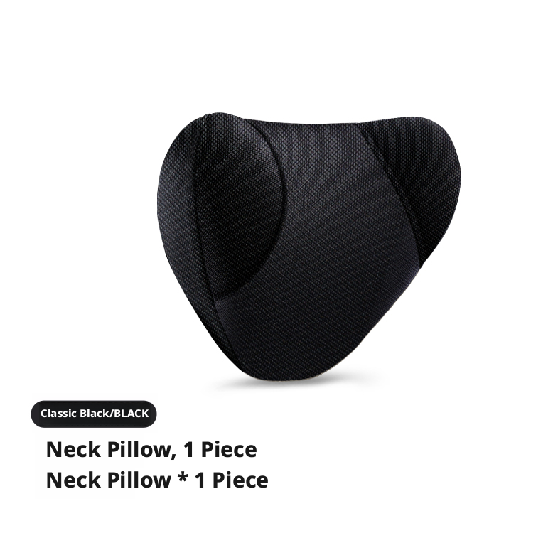 Small waist headrest-classic black-1