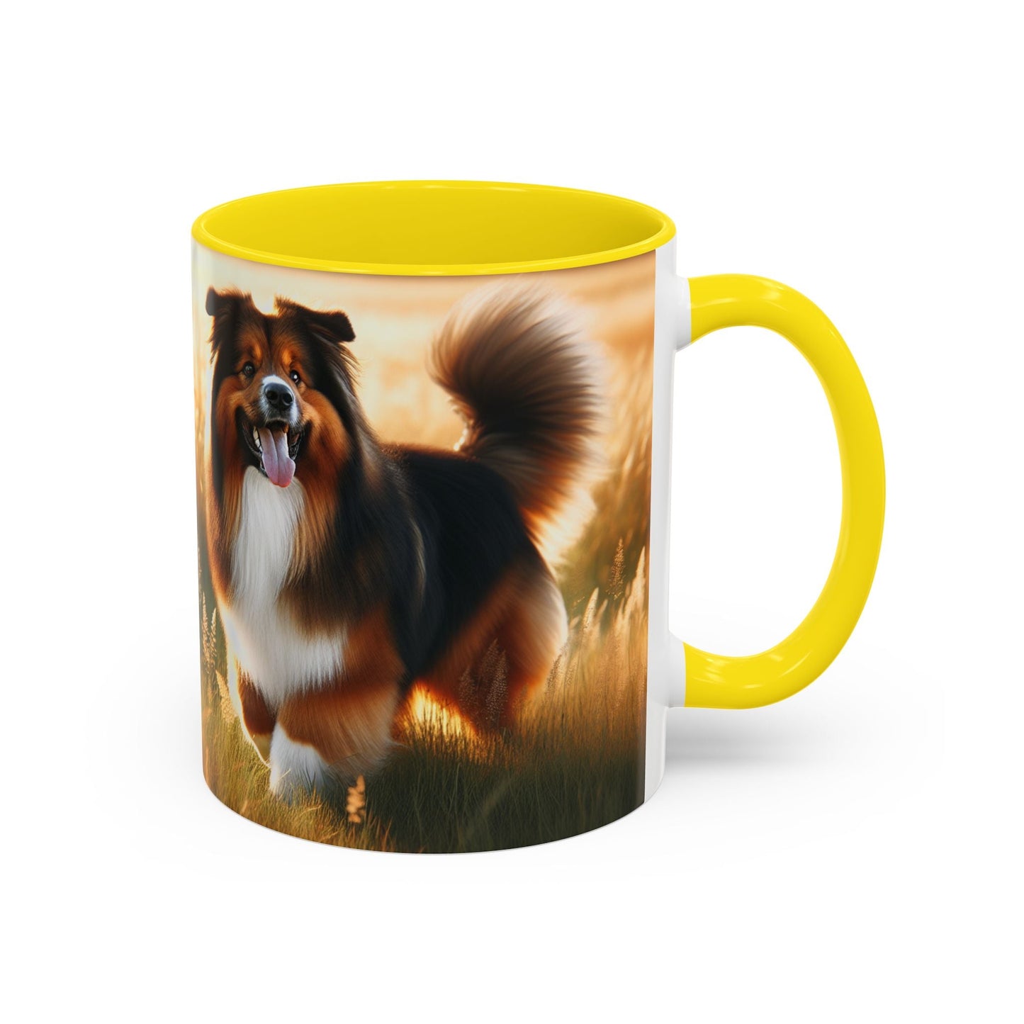 Keramiktasse mit Hunderassen-Motiv – 11 oz & 15 oz