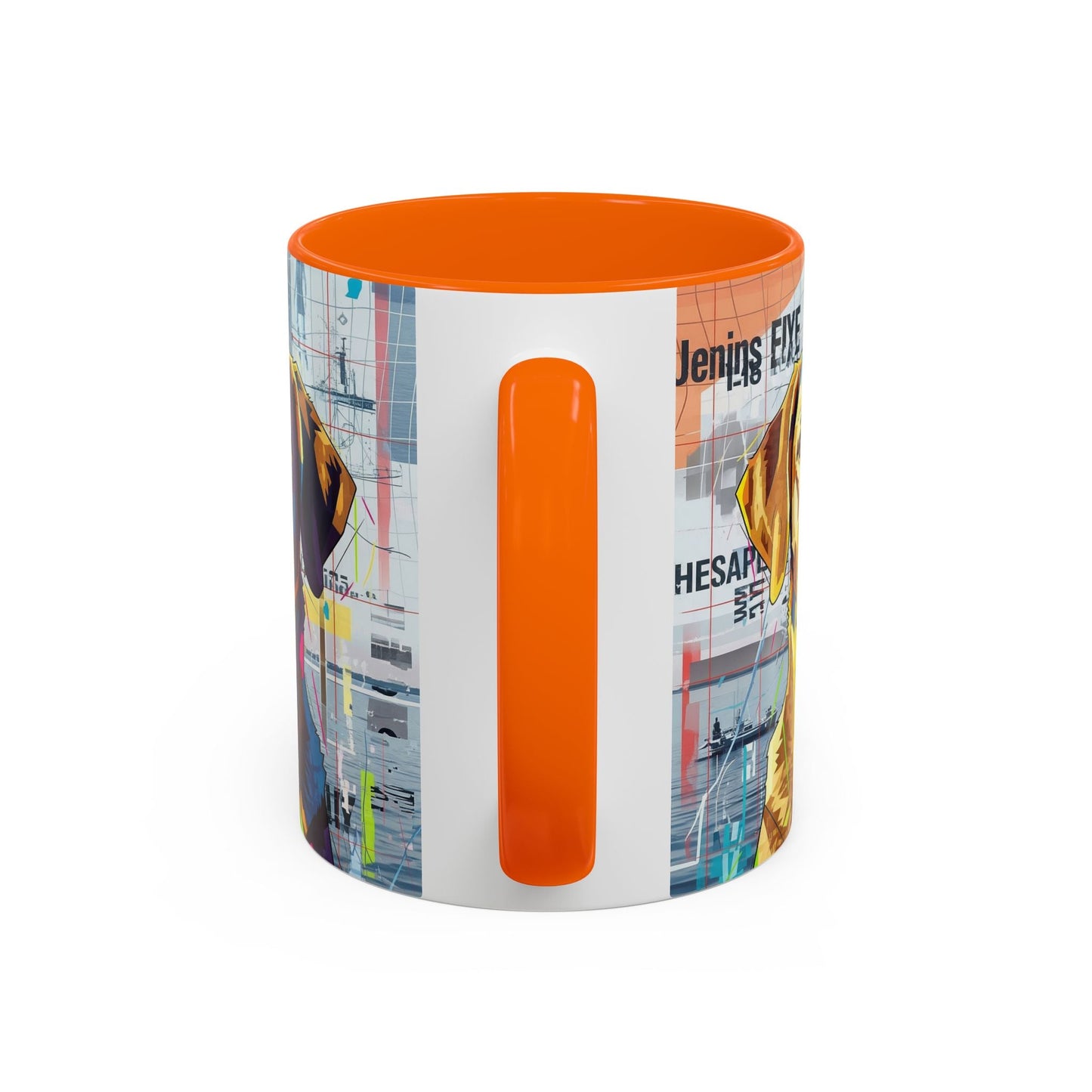 Keramiktasse mit Hunderassen-Motiv – 11 oz & 15 oz