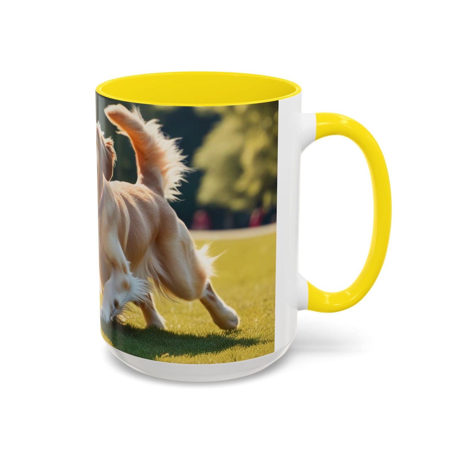 Keramiktasse mit Hunderassen-Motiv – 11 oz & 15 oz