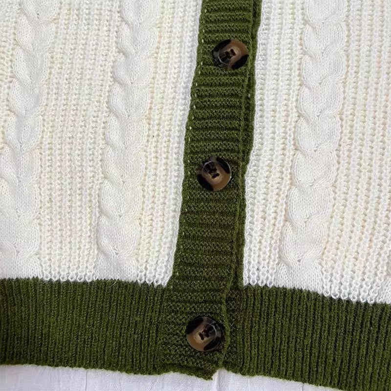 Women's Fashion Casual Woolen Cardigan Jacket