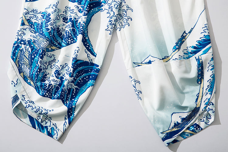 YC134 Pantalon léger Grandes Vagues
