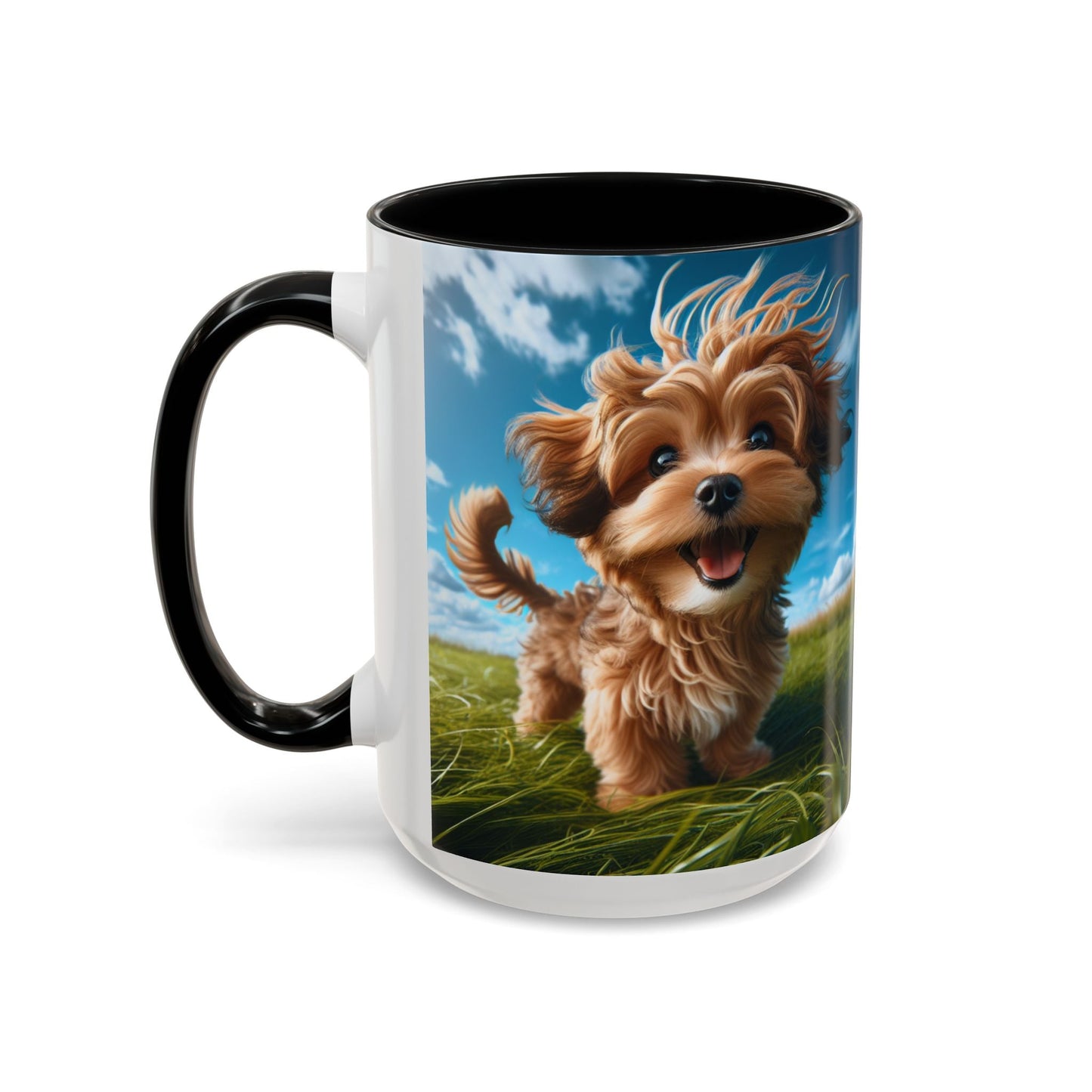 Keramiktasse mit Hunderassen-Motiv – 11 oz & 15 oz