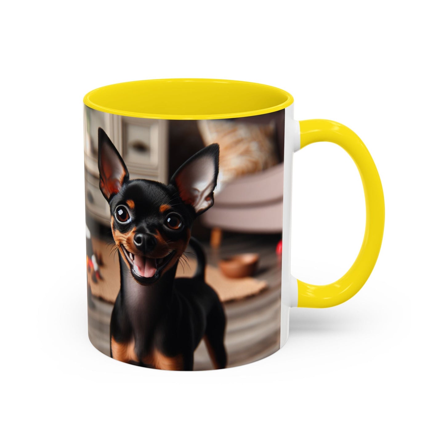 Keramiktasse mit Hunderassen-Motiv – 11 oz & 15 oz
