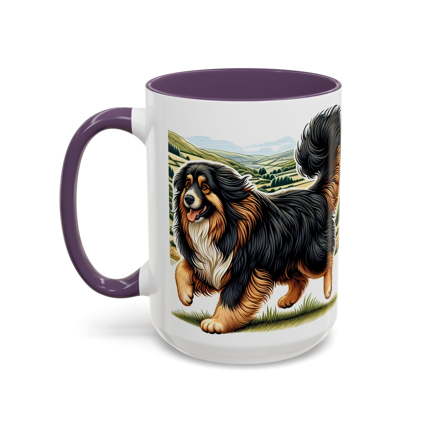 Keramiktasse mit Hunderassen-Motiv – 11 oz & 15 oz