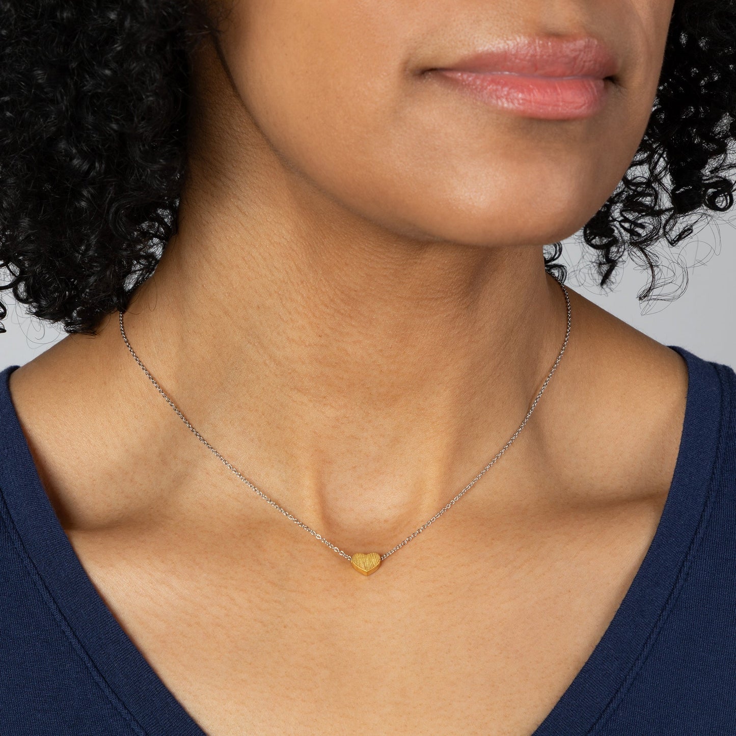 Carry a Little Luck Pewter Necklace