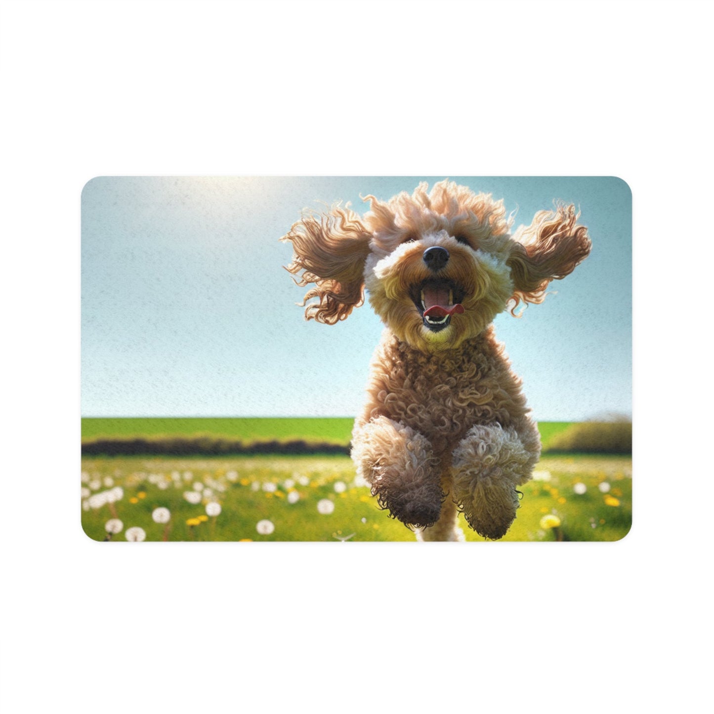 Non-Slip Pet Food Mat – Waterproof Feeding Mat for Dogs