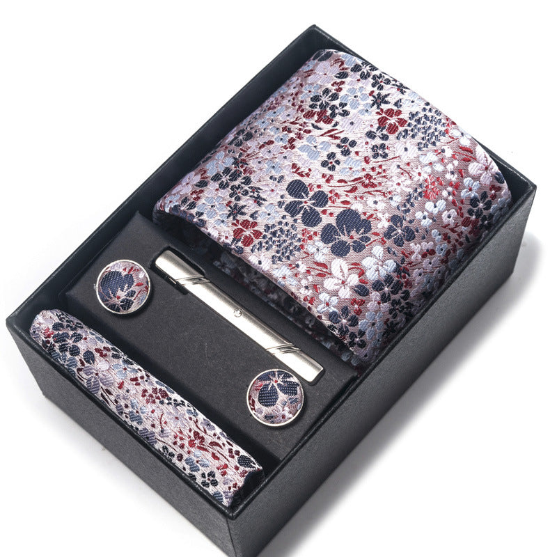 Direct-supply Mens Polyester Yarn-dyed Jacquard Formal Tie