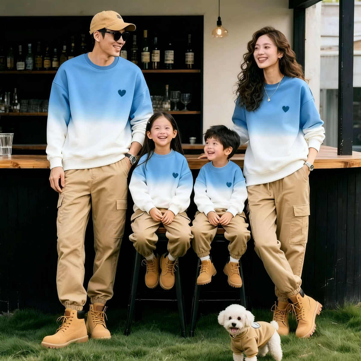 Fall Co-ord Sweatshirts For Parents And Kids