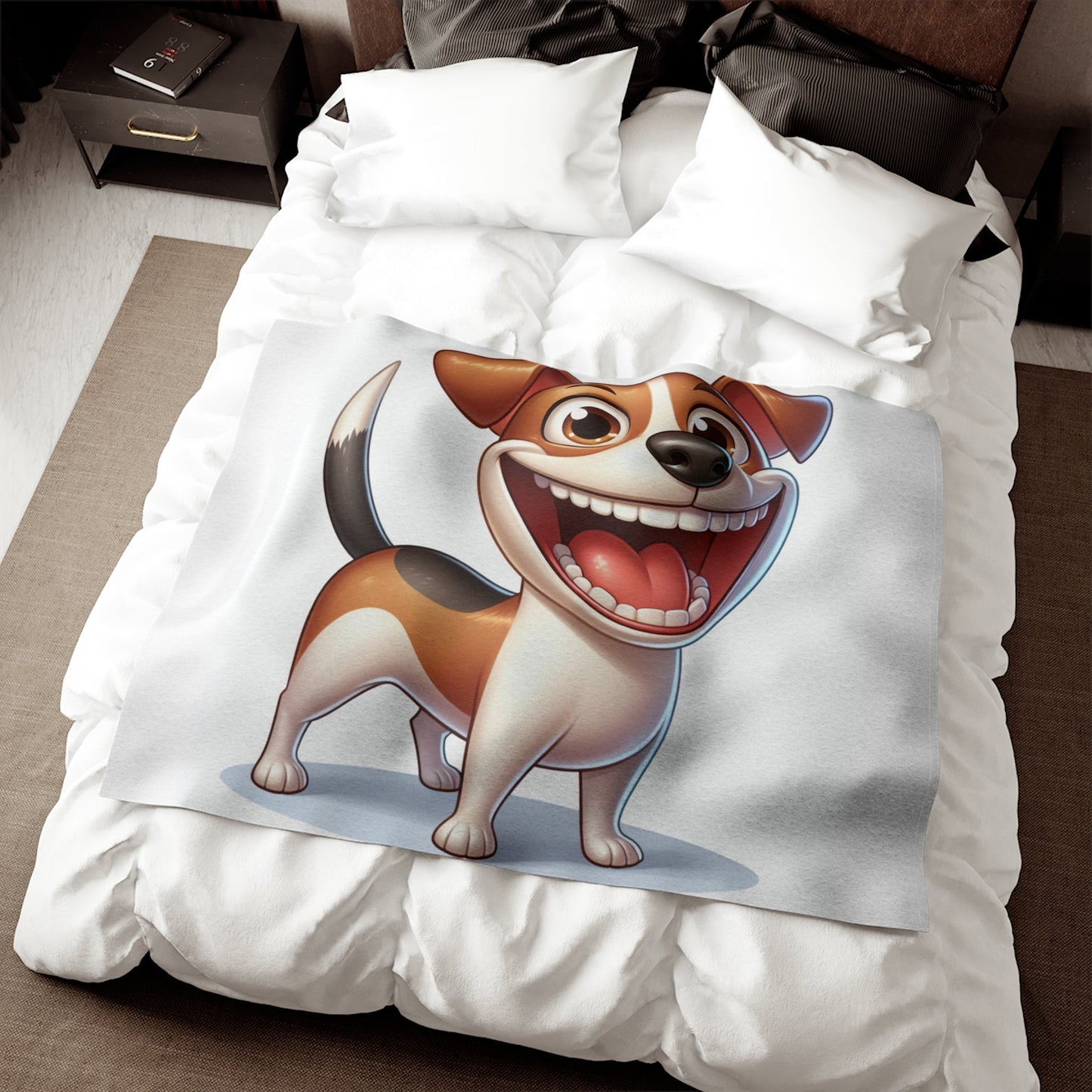 Sweatshirt Blanket – Plush Fleece Throw, 2 Size Options