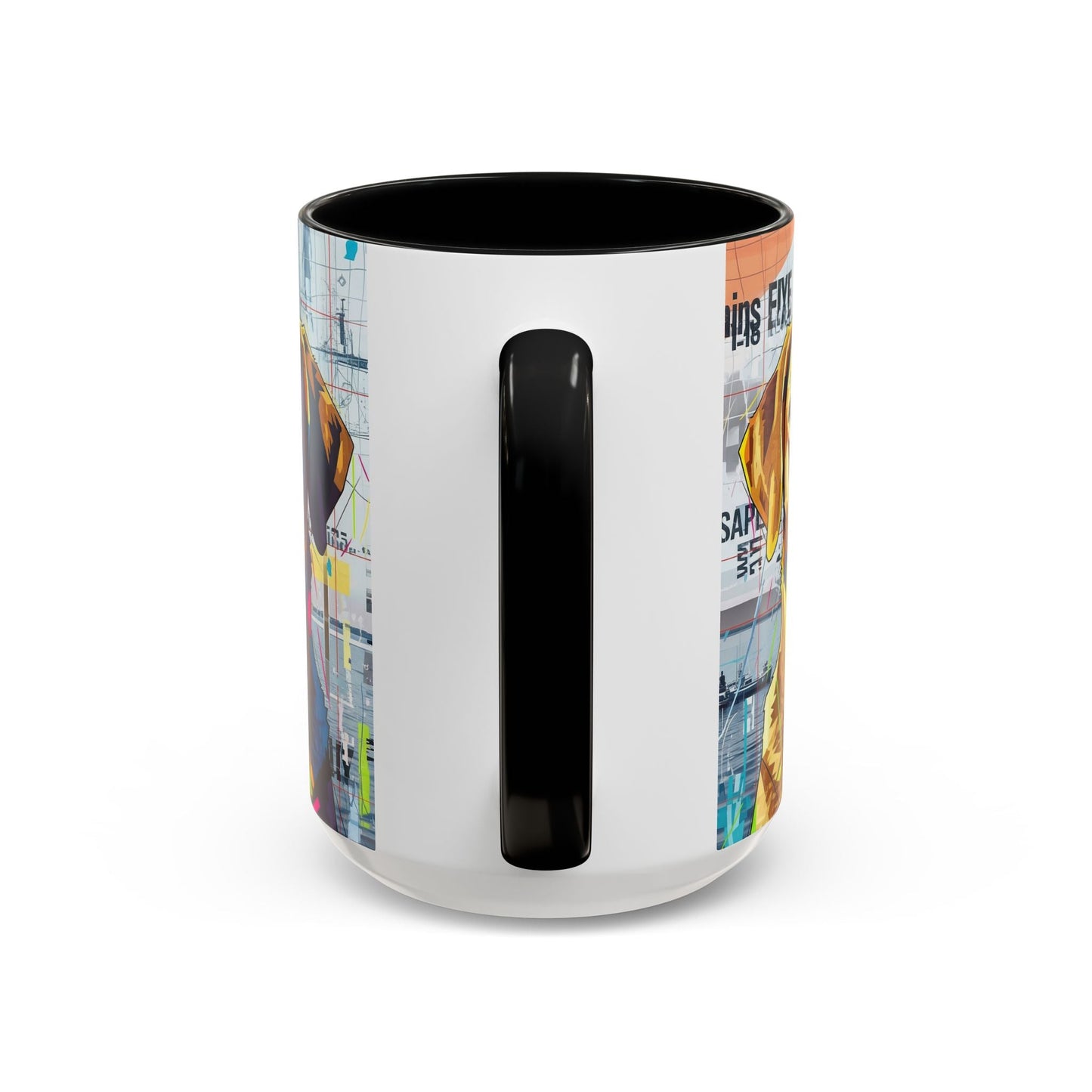 Keramiktasse mit Hunderassen-Motiv – 11 oz & 15 oz