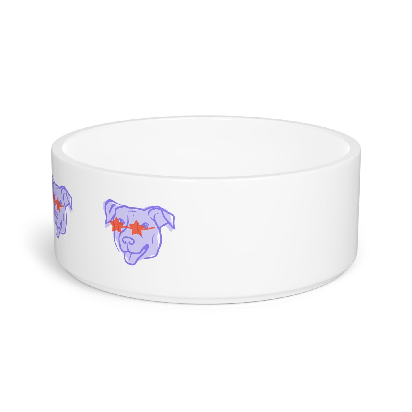 Ceramic Pet Bowl – 16 oz Dog Feeding Bowl