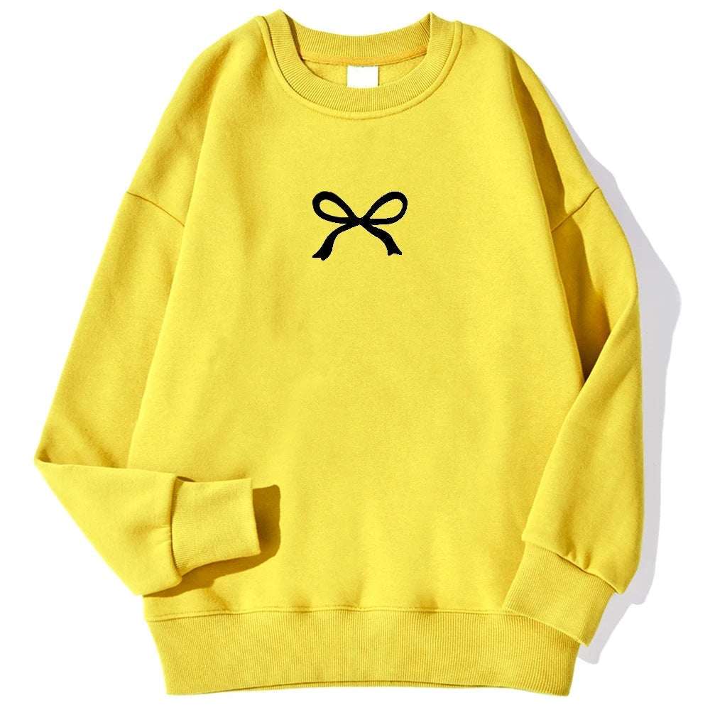 Womens Printed Pullover Casual Sweatshirt Top