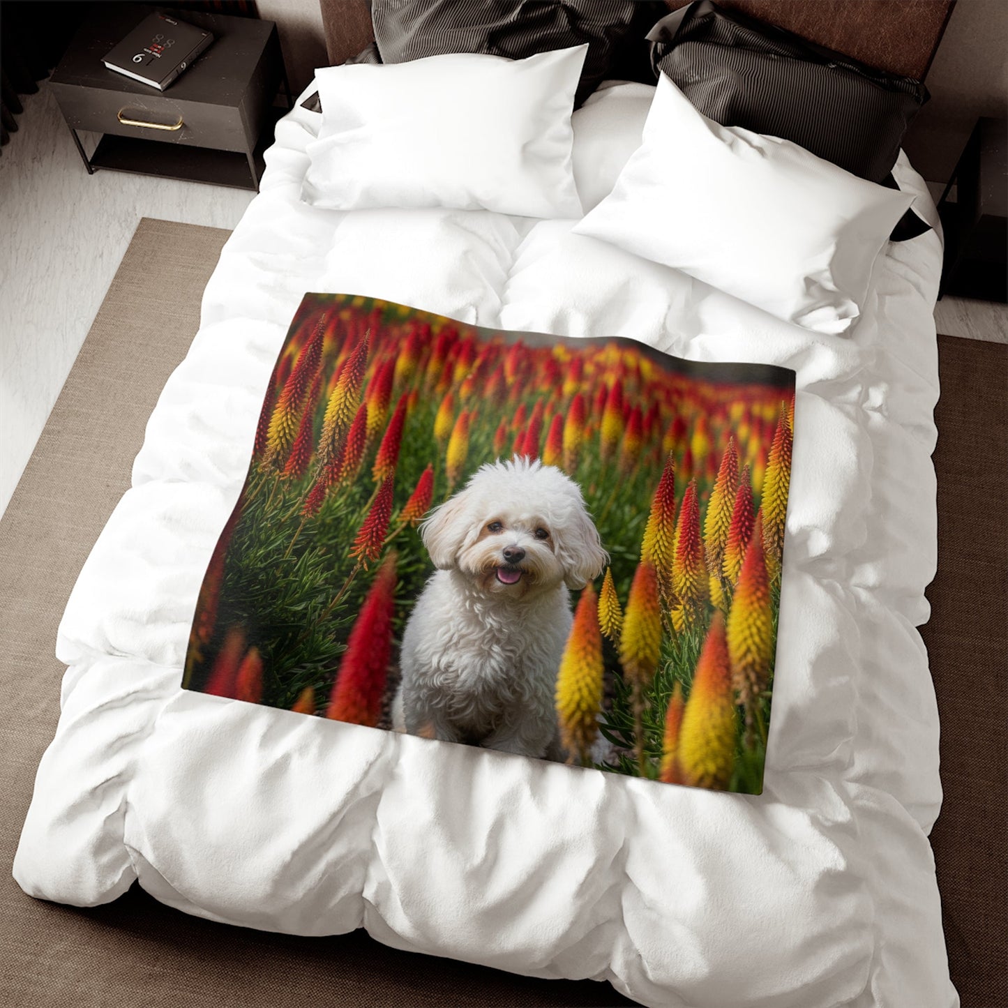 Sweatshirt Blanket – Plush Fleece Throw, 2 Size Options