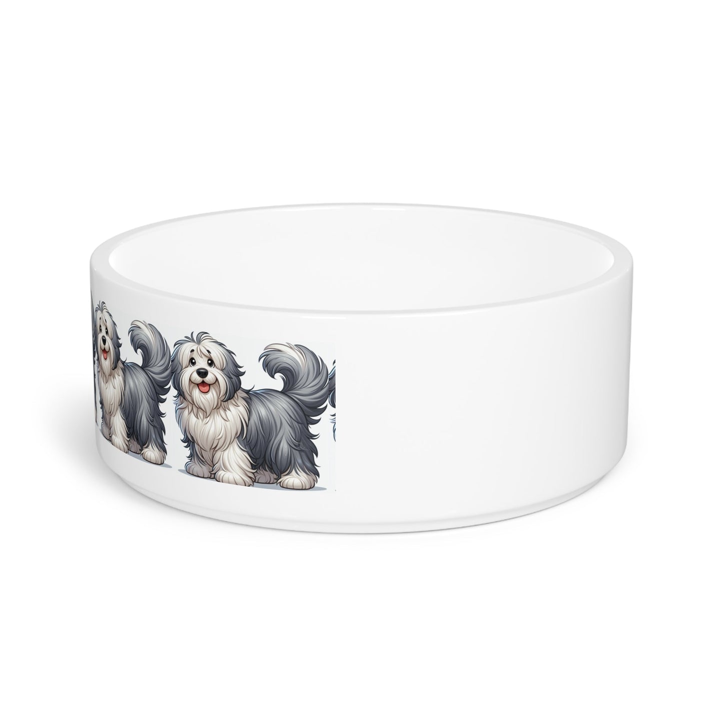Ceramic Pet Bowl – 16 oz Dog Feeding Bowl