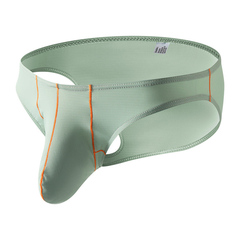 Thin Ice Silk Solid Color Men's Underwear