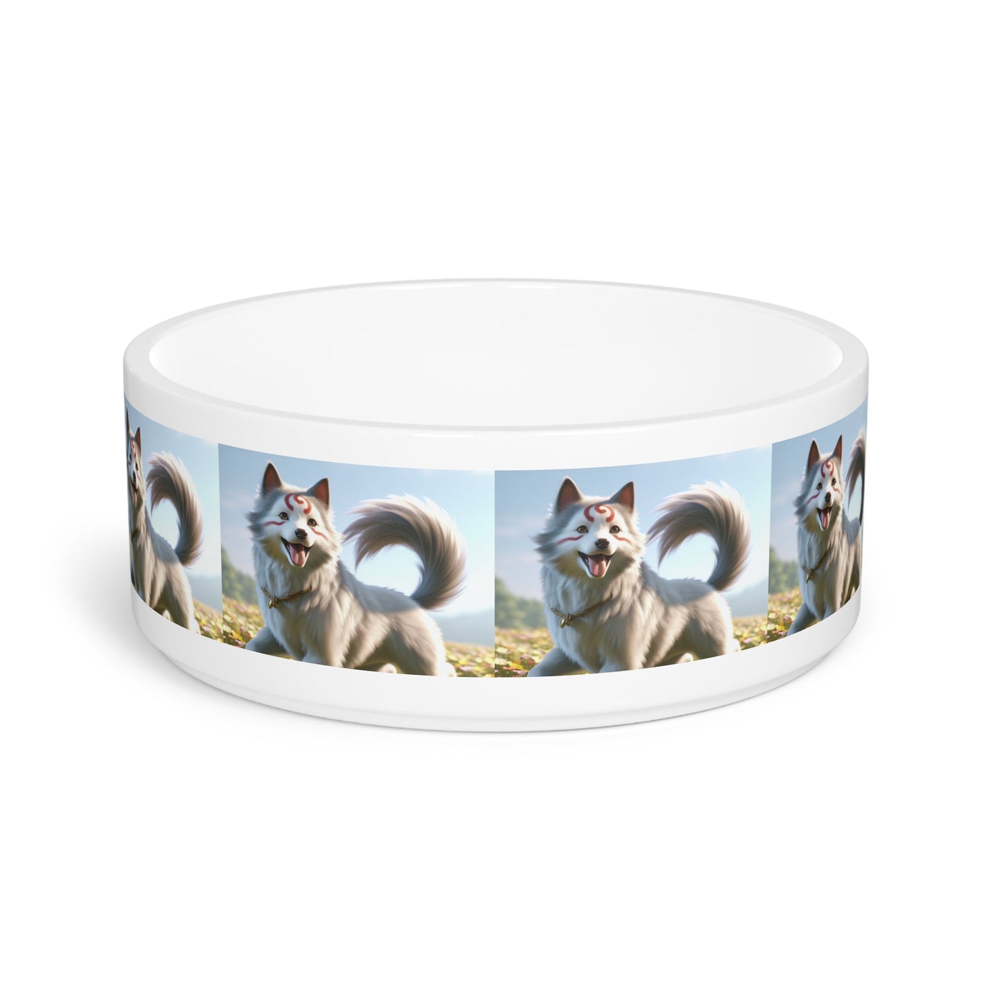 Ceramic Pet Bowl – 16 oz Dog Feeding Bowl