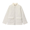 Loose, Oversized Quilted Lightweight Cotton-padded Jacket