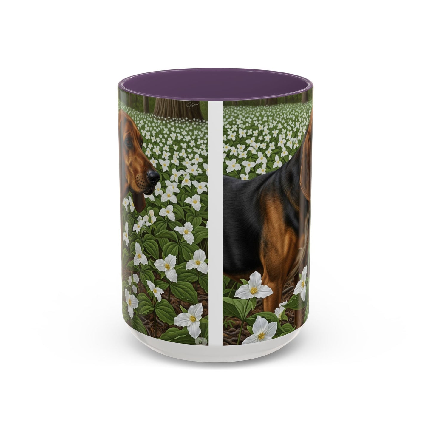 Keramiktasse mit Hunderassen-Motiv – 11 oz & 15 oz