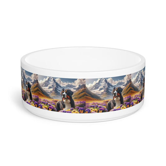 Ceramic Pet Bowl – 16 oz Dog Feeding Bowl