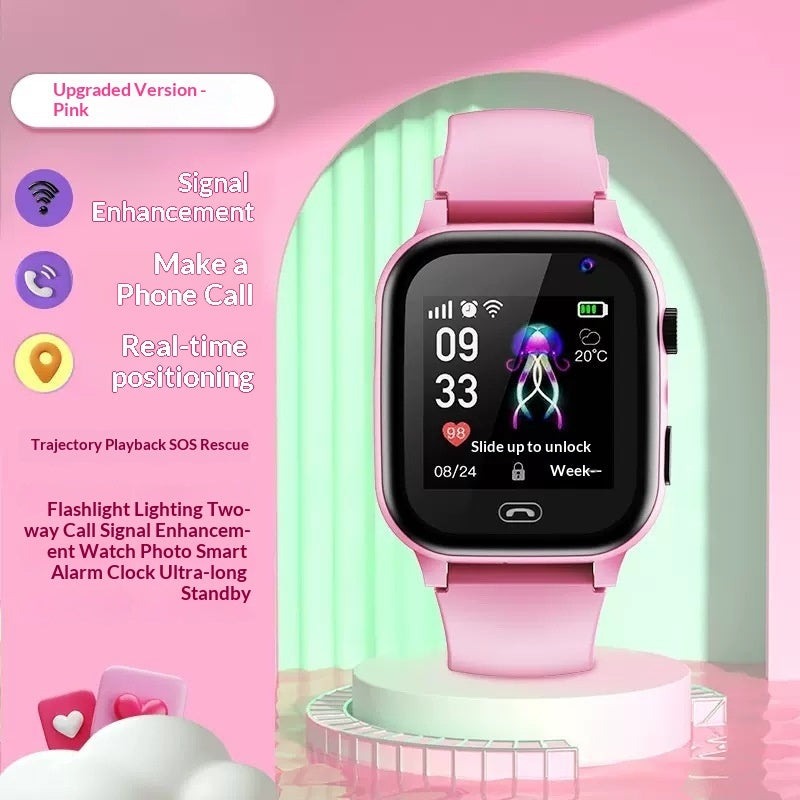 Card-Insertable Waterproof Kids Smartwatch