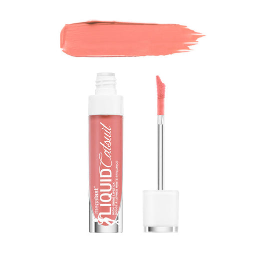 WET N WILD MegaLast Liquid Catsuit Rouge à lèvres haute brillance - Peach Stole My Look