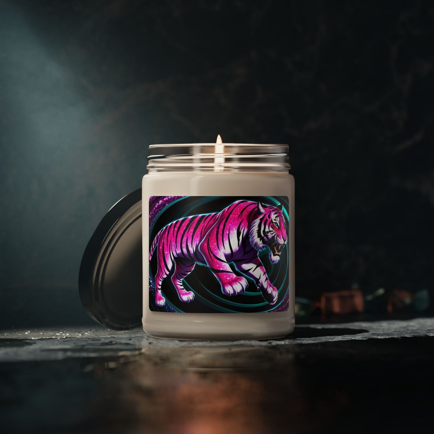 Bougie en cire de soja – Bougie parfumée en pot