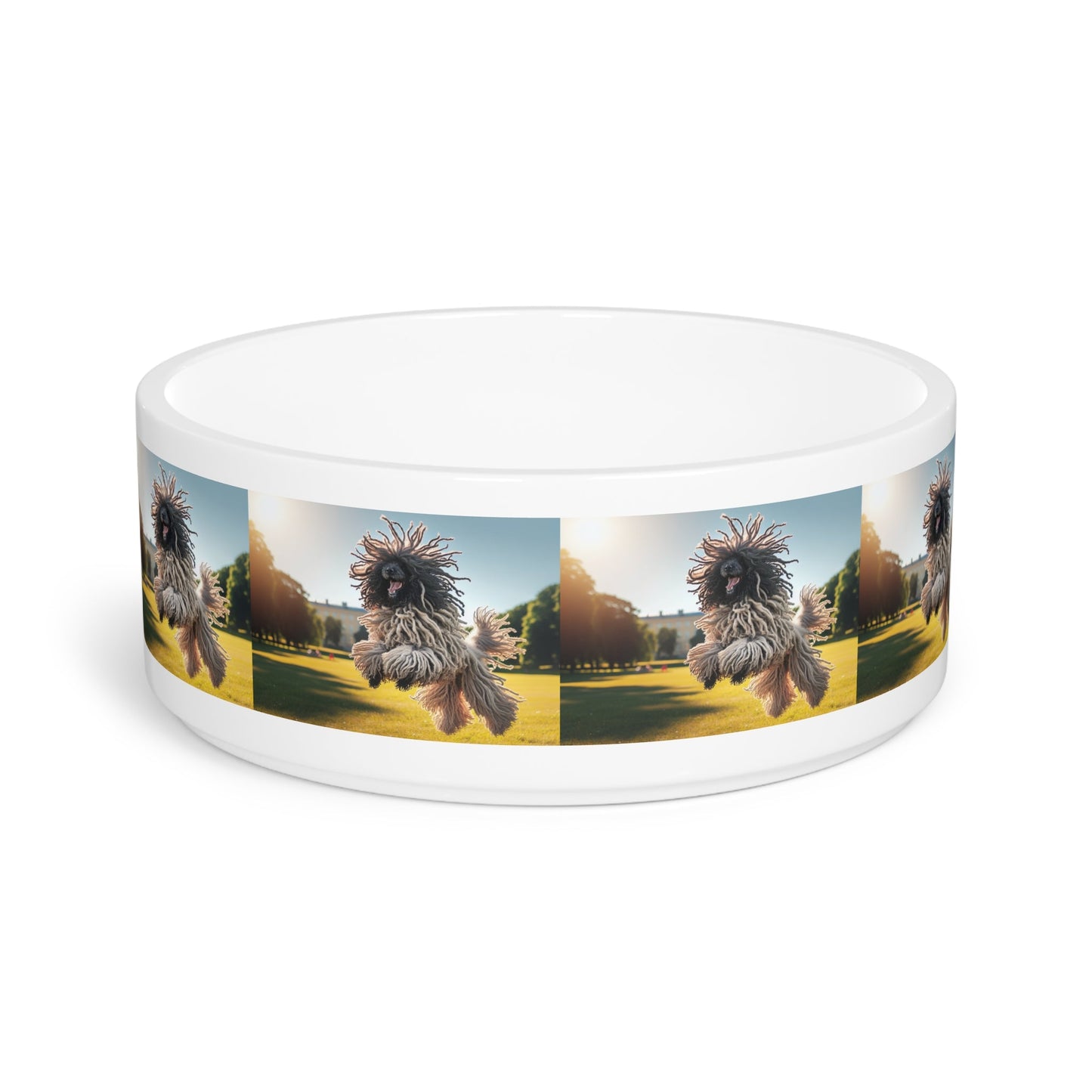 Ceramic Pet Bowl – 16 oz Dog Feeding Bowl