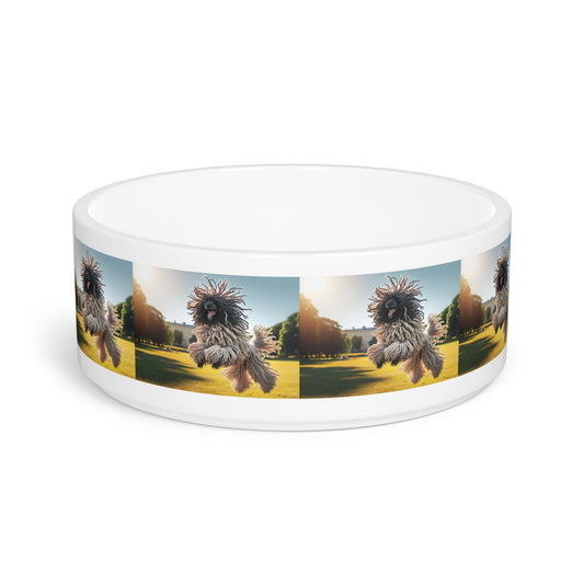 Ceramic Pet Bowl – 16 oz Dog Feeding Bowl