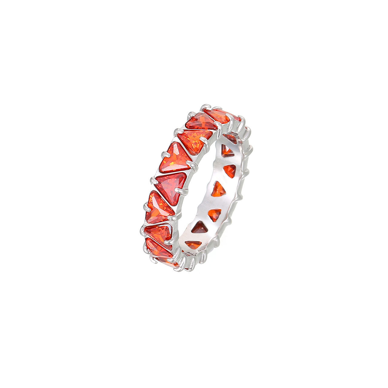 Fashionable Colorful Zircon Ring For Women