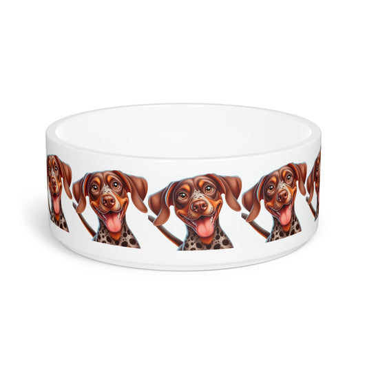 Ceramic Pet Bowl – 16 oz Dog Feeding Bowl