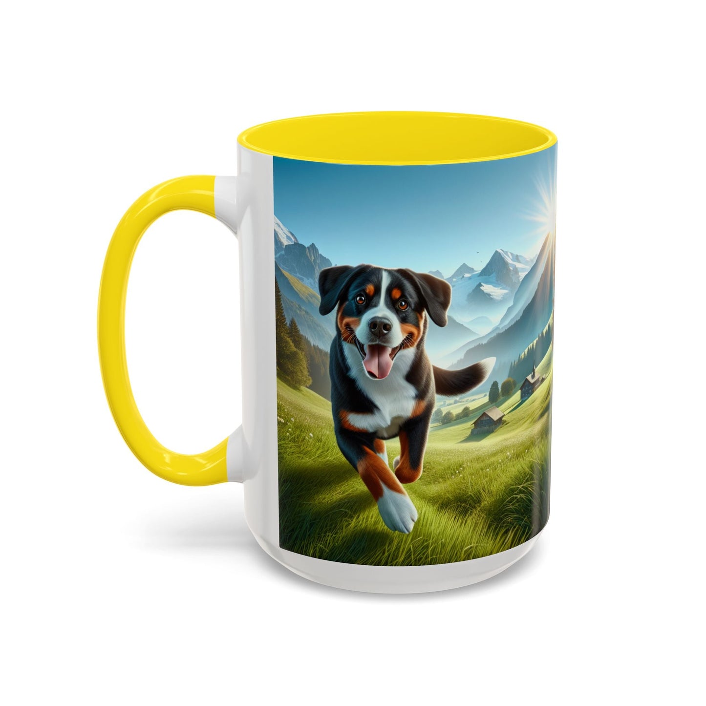 Keramiktasse mit Hunderassen-Motiv – 11 oz & 15 oz