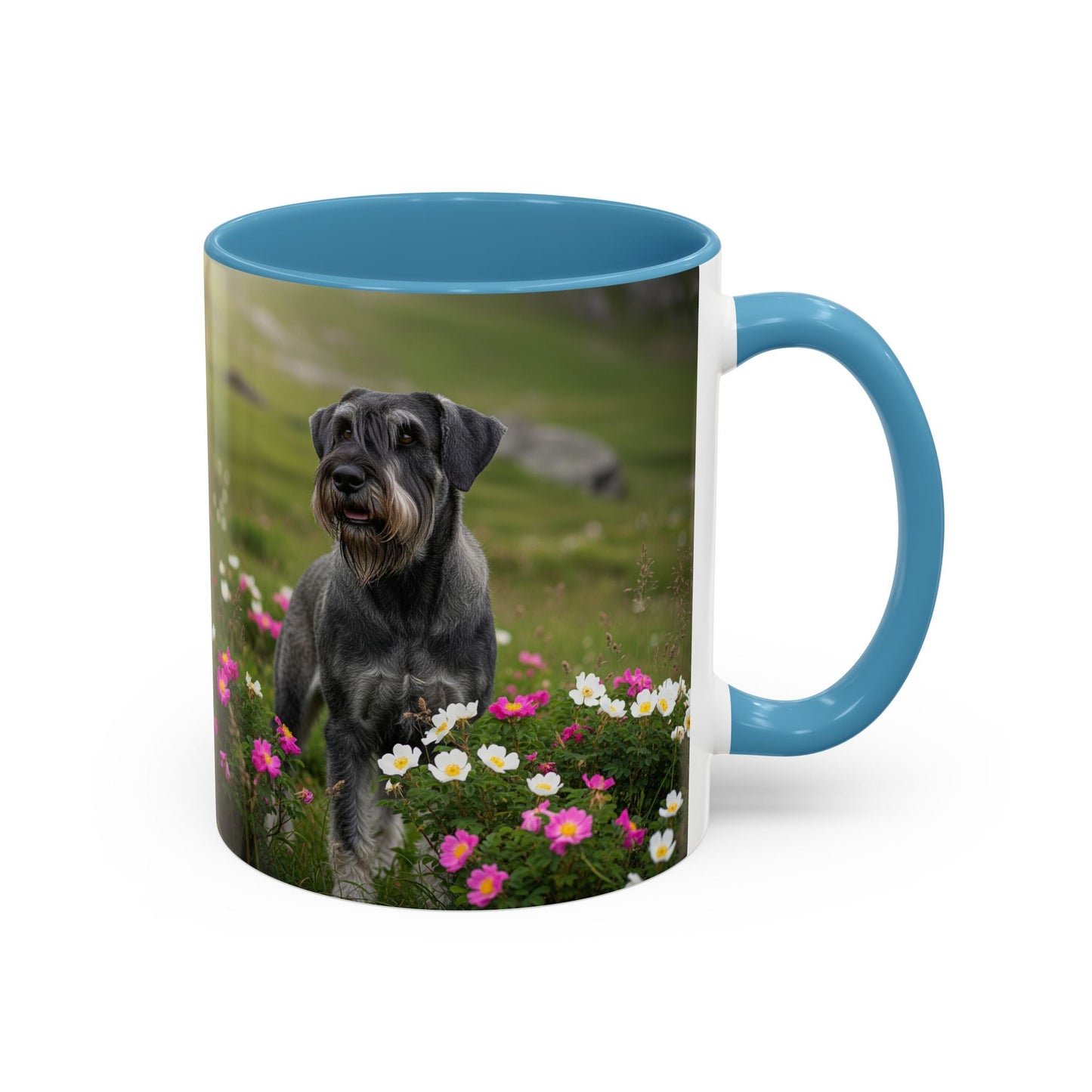 Keramiktasse mit Hunderassen-Motiv – 11 oz & 15 oz