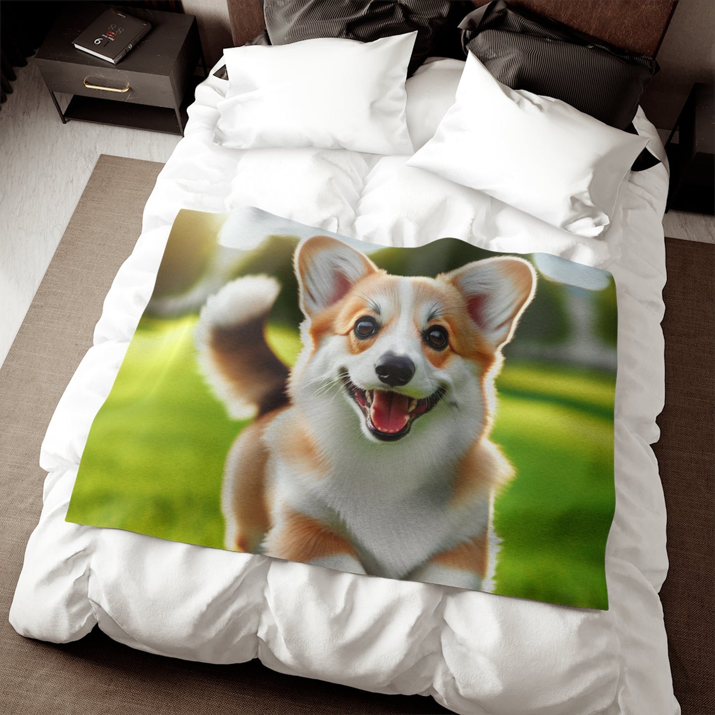 Sweatshirt Blanket – Plush Fleece Throw, 2 Size Options
