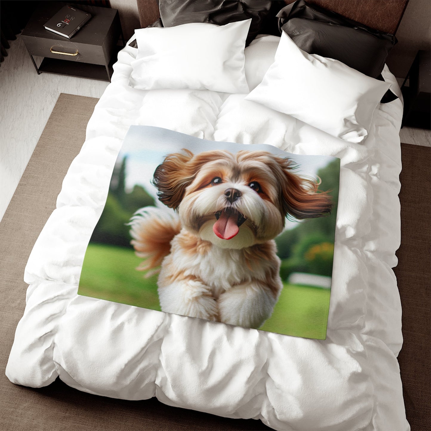 Sweatshirt Blanket – Plush Fleece Throw, 2 Size Options