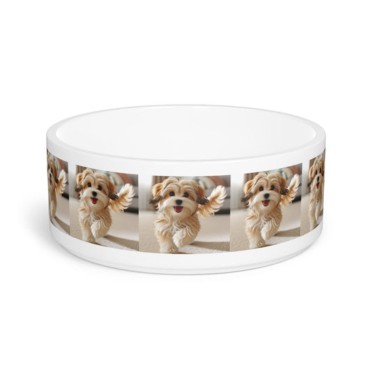 Ceramic Pet Bowl – 16 oz Dog Feeding Bowl