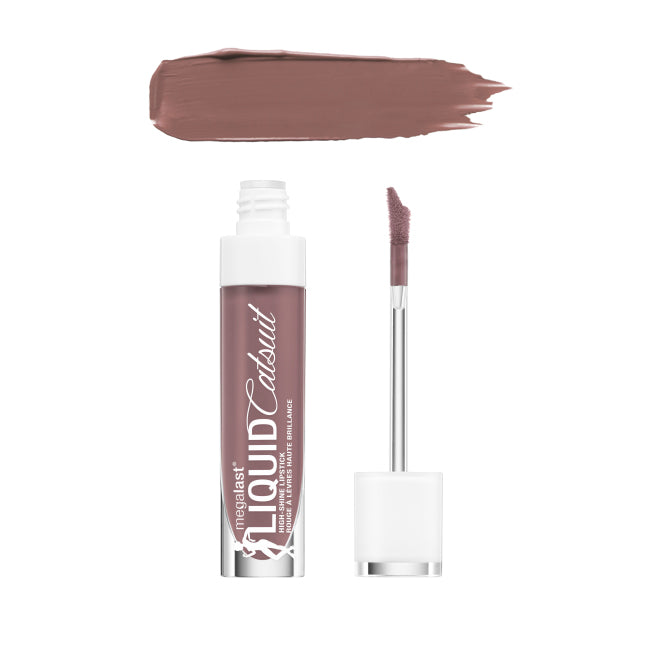 Rouge à Lèvres Brillant Liquide MegaLast Catsuit WET N WILD - Mauve Over Girl