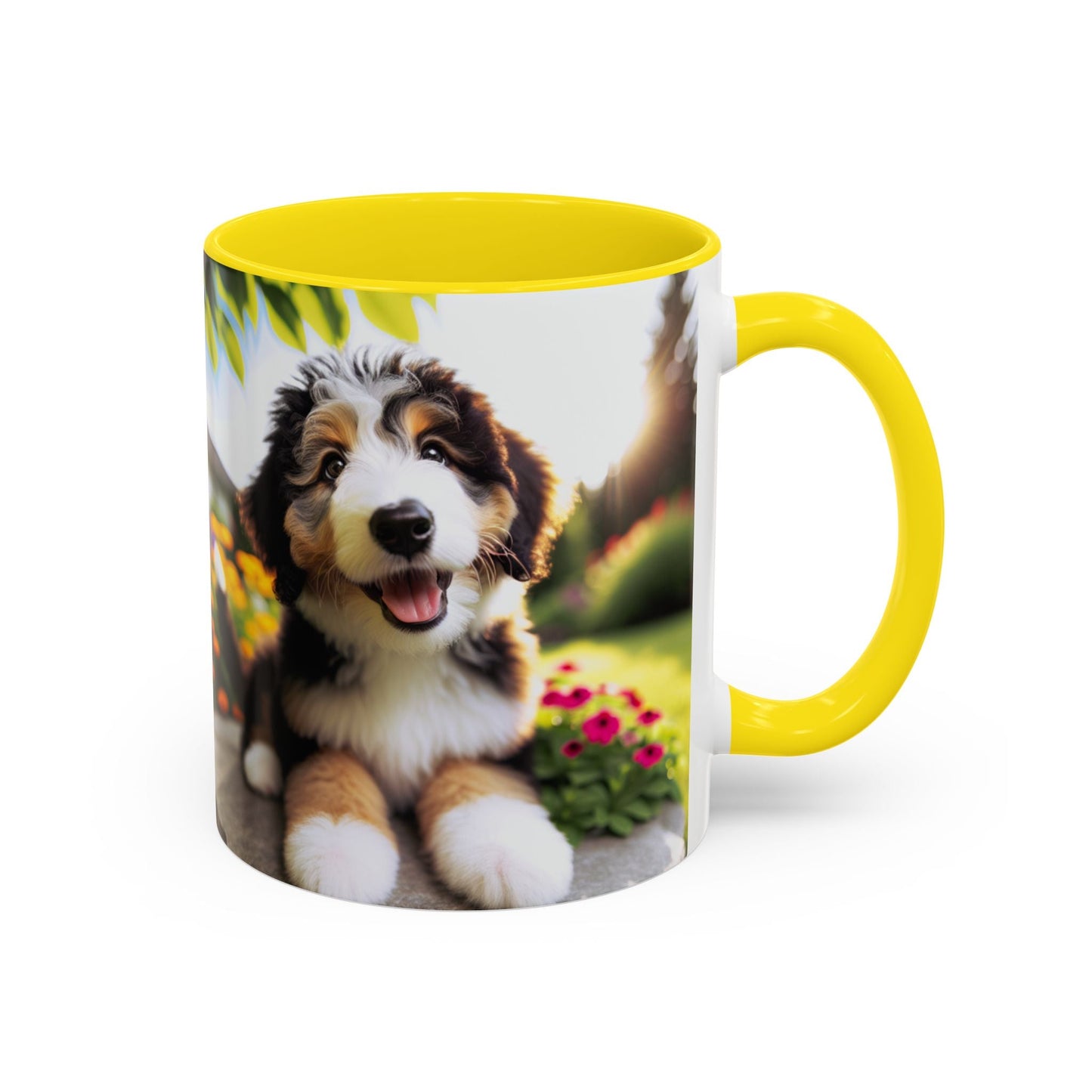 Keramiktasse mit Hunderassen-Motiv – 11 oz & 15 oz