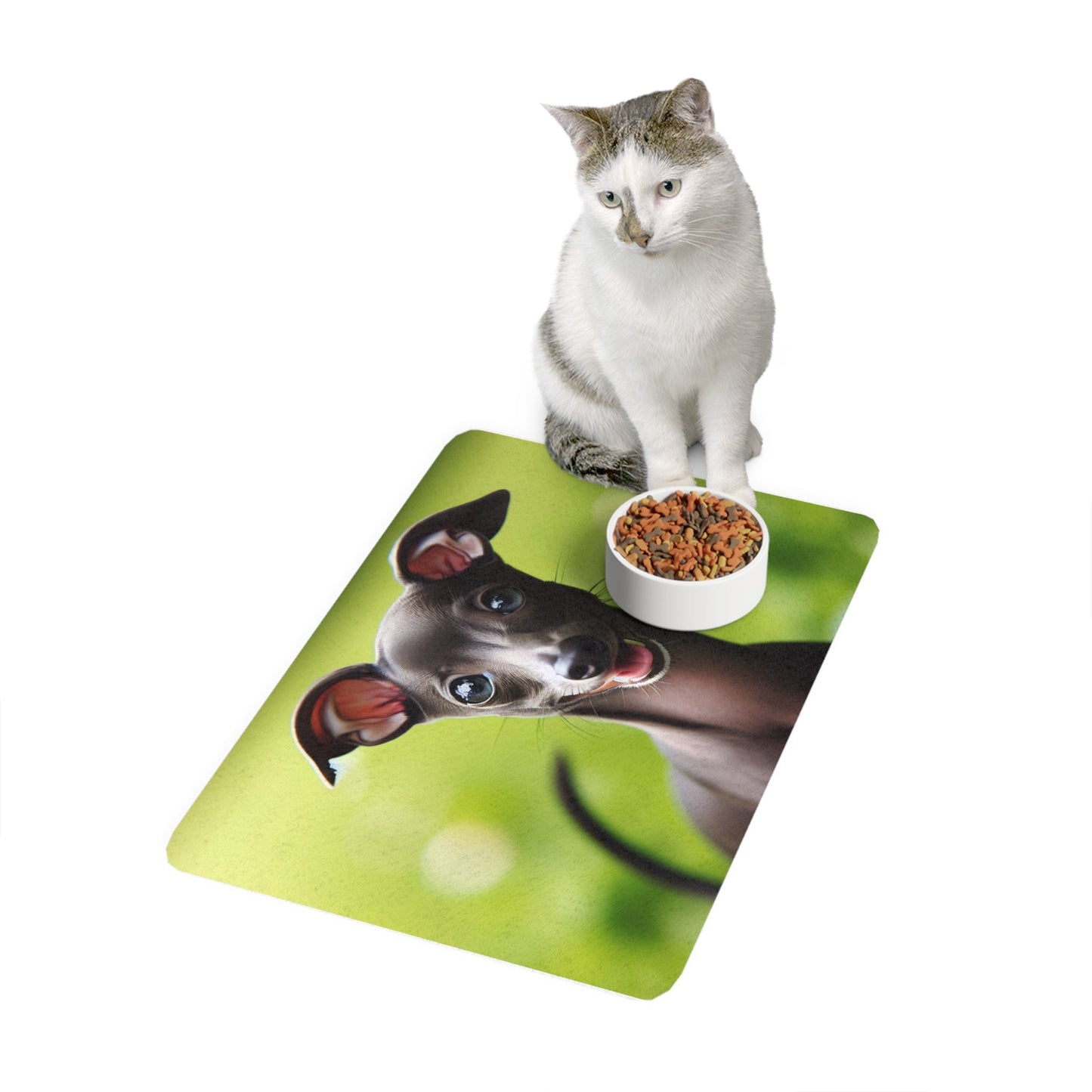 Non-Slip Pet Food Mat – Waterproof Feeding Mat for Dogs