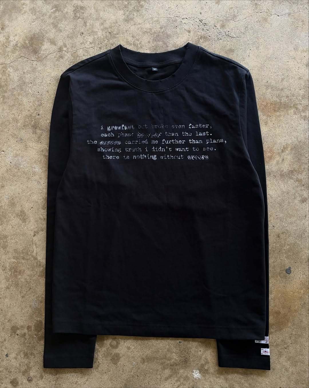 Mens Long-Sleeve Vintage T-Shirt