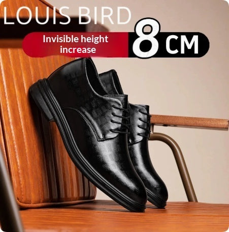 New Mens Pointed-toe Business Leather Shoes