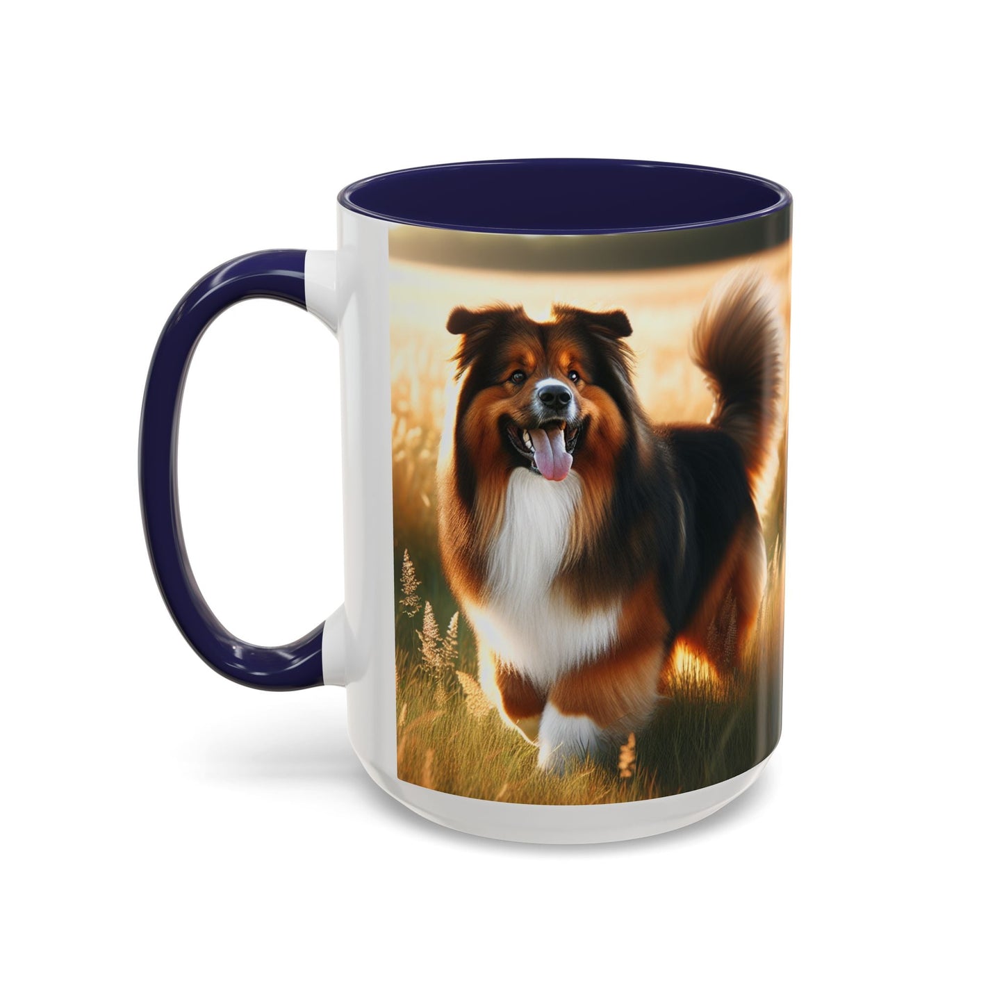 Keramiktasse mit Hunderassen-Motiv – 11 oz & 15 oz