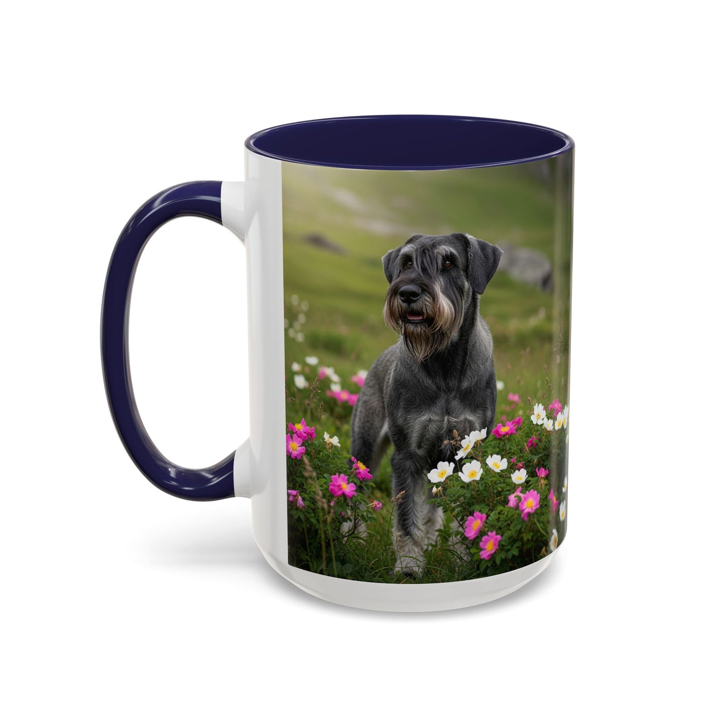 Keramiktasse mit Hunderassen-Motiv – 11 oz & 15 oz